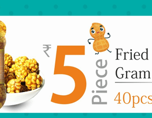 Fried Gram Balls (JAR)